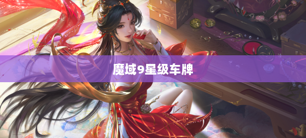 魔域9星级车牌